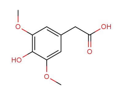 2-(4-hydroxy-3,5-dimethoxyphenyl)acetic acid