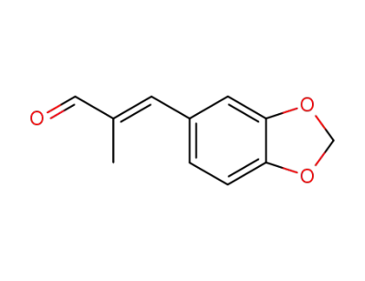 (E)-3-(benzo[d][1,3]dioxol-6-yl)-2-methylacrylaldehyde