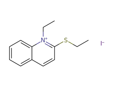 1-ethyl-2-(ethylthio)quinolinium iodide