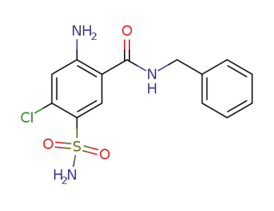 2-amino-N-benzyl-4-chloro-5-sulfamoylbenzamide